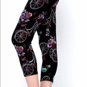 Bicycle print Capri Legging
